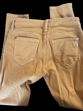 genetic yellow denim jeans size 26 NWOT
